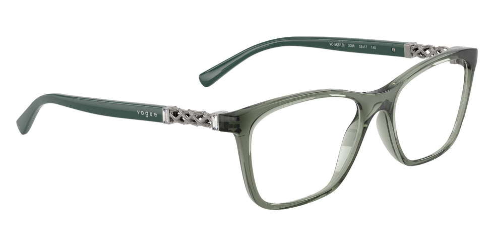 vogue eyewear VO5632B 3086 53 - Transparent Mallard Green #id:vo5632b3086_s:104120