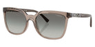 vogue eyewear VO5633SB 294011 56 - Transparent Brown/Full Brown / Gradient Gray