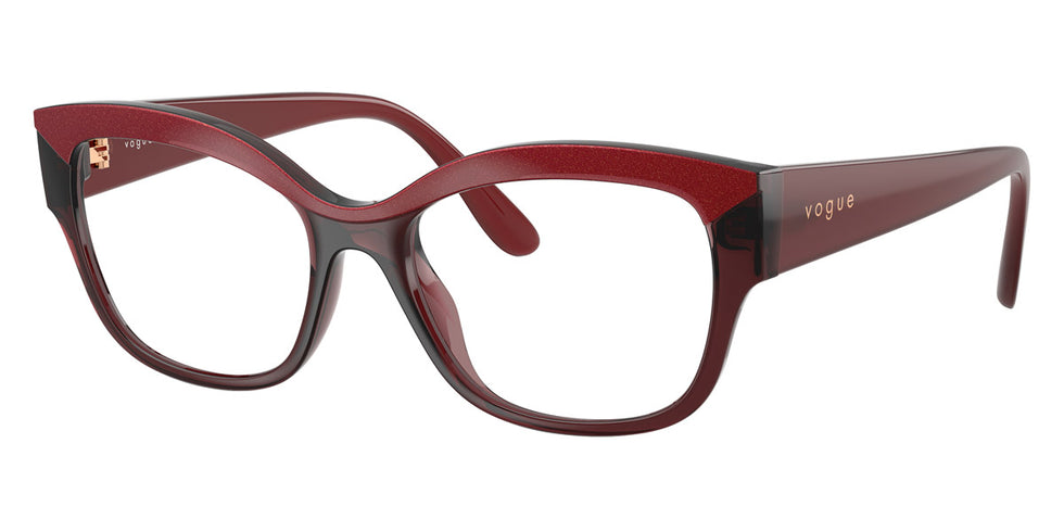 vogue eyewear VO5635U 3225 51 - Top Red/Transparent Red/Opal Red