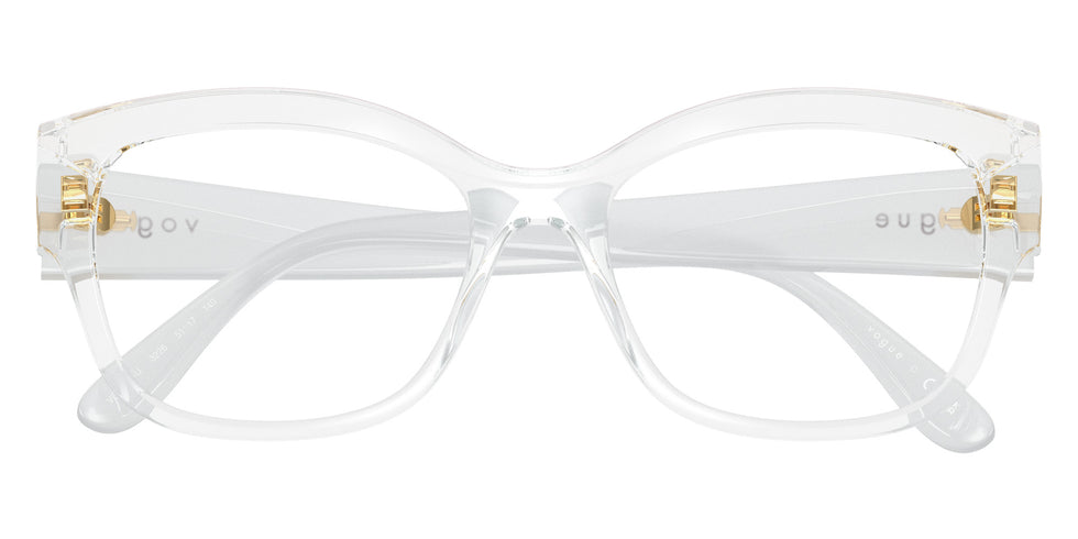 vogue eyewear VO5635U 3226 53 - Top White/Transparent #id:vo5635u3226_s:100125