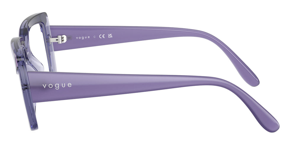 vogue eyewear VO5636U 3223 50 - Top Violet/Transparent Violet/Opal Violet