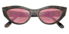 vogue eyewear VO5637SU 2386F6 52 - Top Havana/Light Brown / Pink Dark Mirrored Red
