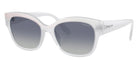 vogue eyewear VO5638SU 32204L 55 - Top White/Opal Milk / Gray Gradient Blue