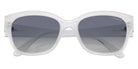 vogue eyewear VO5638SU 32204L 55 - Top White/Opal Milk / Gray Gradient Blue