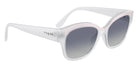 vogue eyewear VO5638SU 32204L 55 - Top White/Opal Milk / Gray Gradient Blue