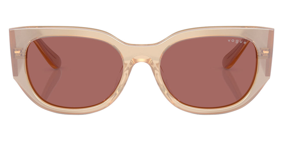 vogue eyewear VO5641SU 323469 53 - Transparent Pearl Cream / Dark Violet