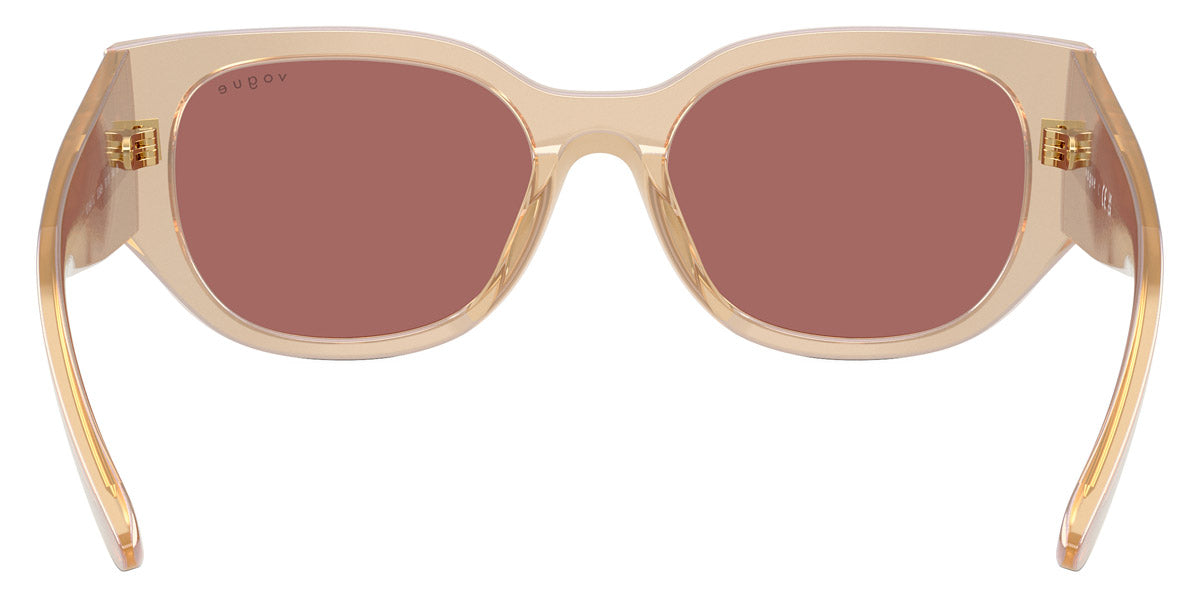 vogue eyewear VO5641SU 323469 53 - Transparent Pearl Cream / Dark Violet