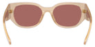 vogue eyewear VO5641SU 323469 53 - Transparent Pearl Cream / Dark Violet