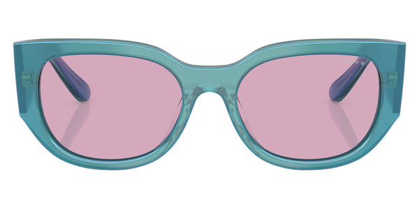 Transparent Pearl Green / Violet / 53-18-140