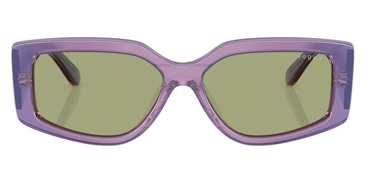 vogue eyewear VO5642SU 323682 55 - Transparent Pearl Purple / Green