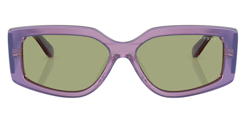 vogue eyewear VO5642SU 323682 55 - Transparent Pearl Purple / Green