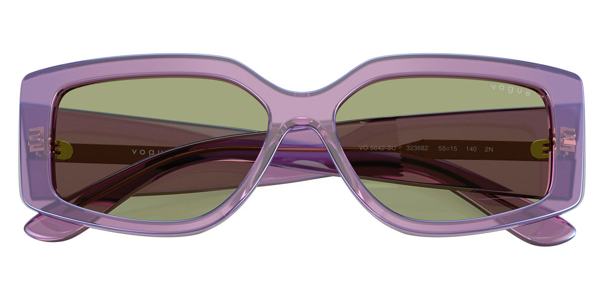 vogue eyewear VO5642SU 323682 55 - Transparent Pearl Purple / Green