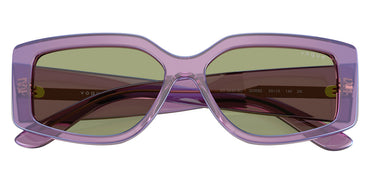 vogue eyewear VO5642SU 323682 55 - Transparent Pearl Purple / Green