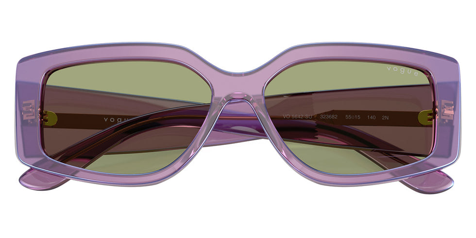 vogue eyewear VO5642SU 323682 55 - Transparent Pearl Purple / Green