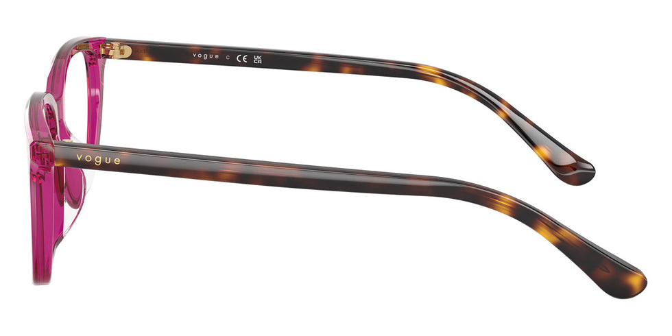 vogue eyewear VO5643D 3165 53 - Transparent Violet/Dark Havana