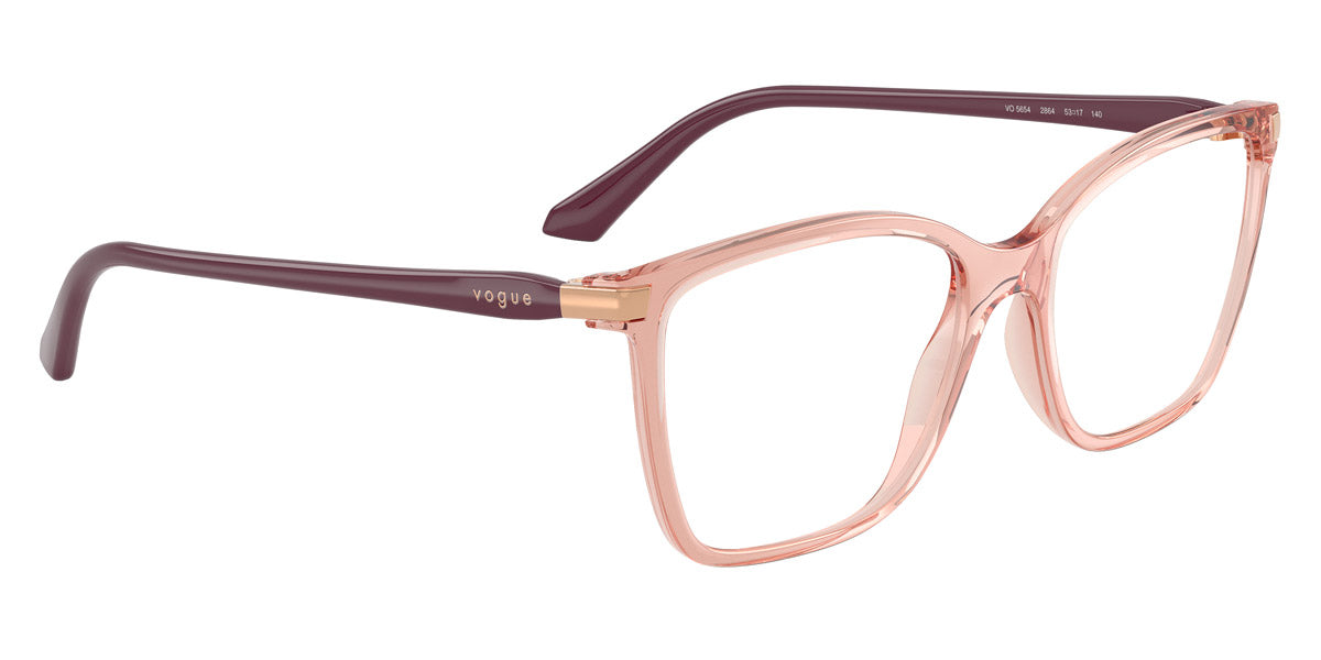 vogue eyewear VO5654 2864 51 - Transparent Dark Pink/Full Dark Purple