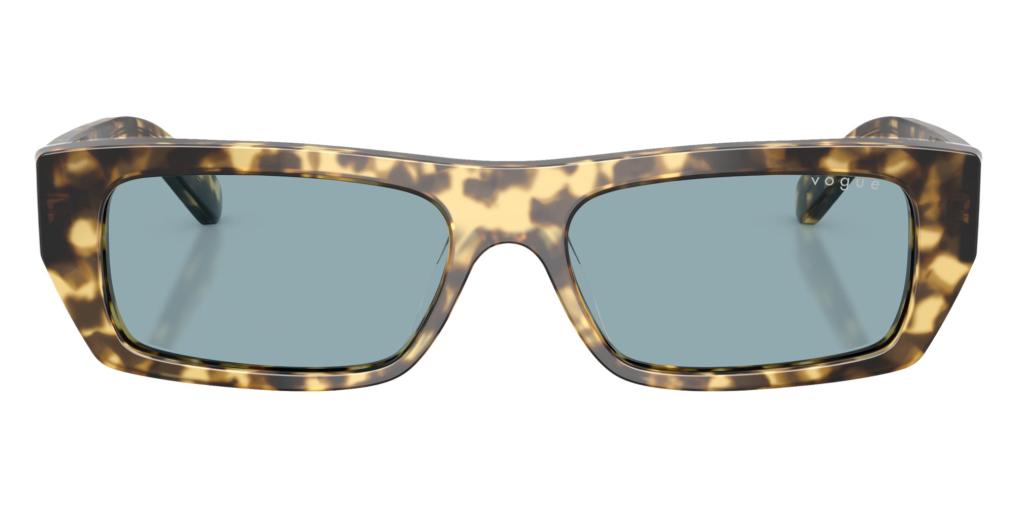 vogue eyewear VO5657SU 324180 53 - Brown/Beige Tortoise / Blue #id:vo5657su324180_s:100100