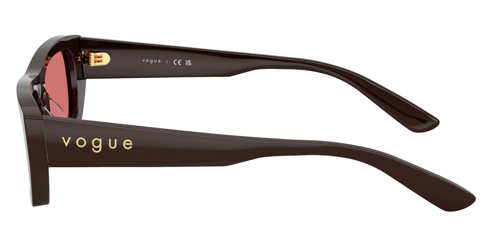 vogue eyewear VO5657SU 324275 53 - Full Brown / Red #id:vo5657su324275_s:102110