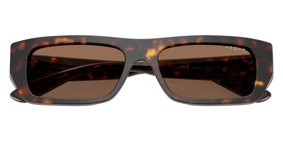 vogue eyewear VO5657SU W65673 53 - Dark Havana / Dark Brown #id:vo5657suw65673_s:108125