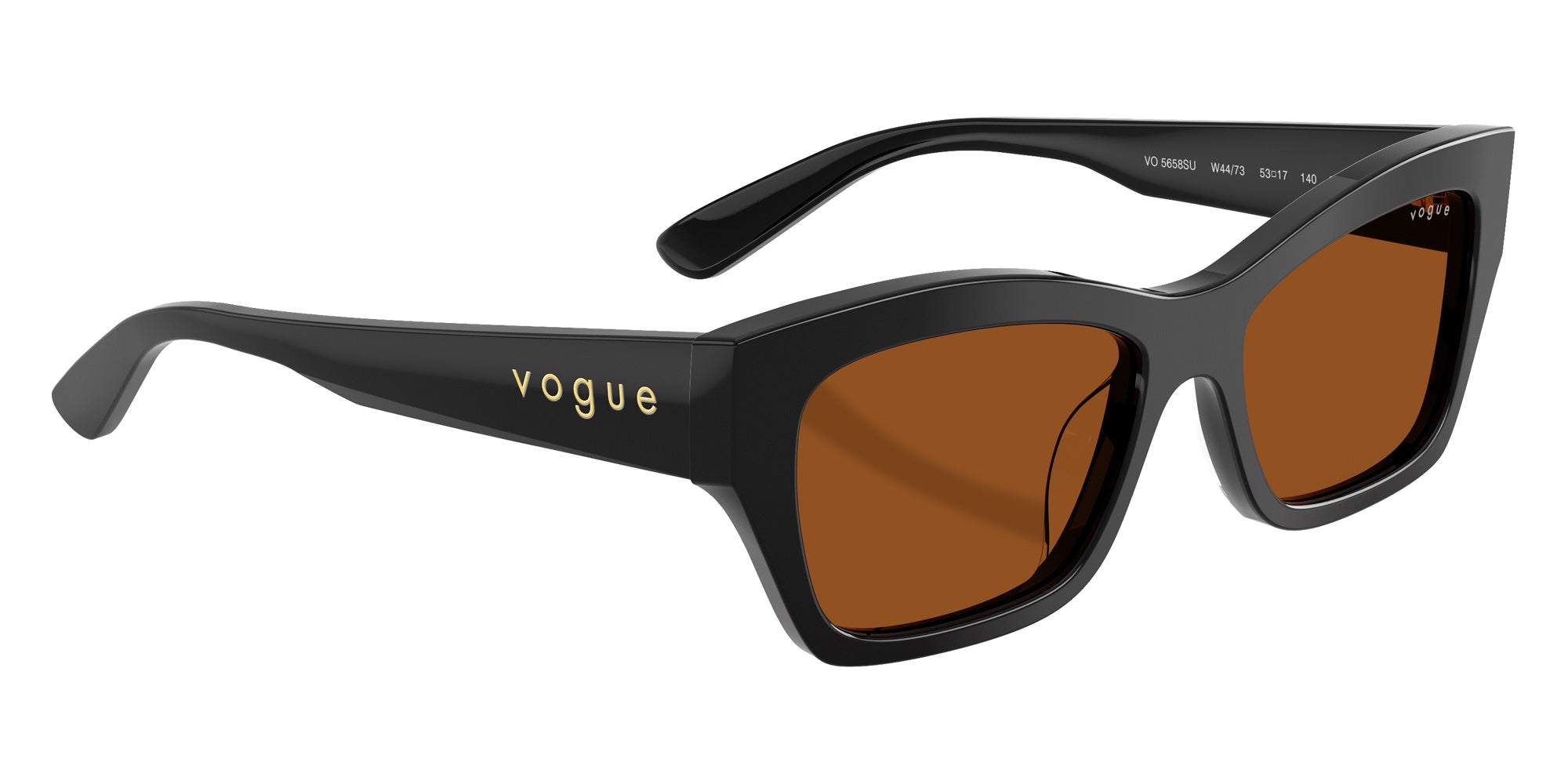 vogue eyewear VO5658SU W44/73 53 - Black / Dark Brown #id:vo5658suw4473_s:104120