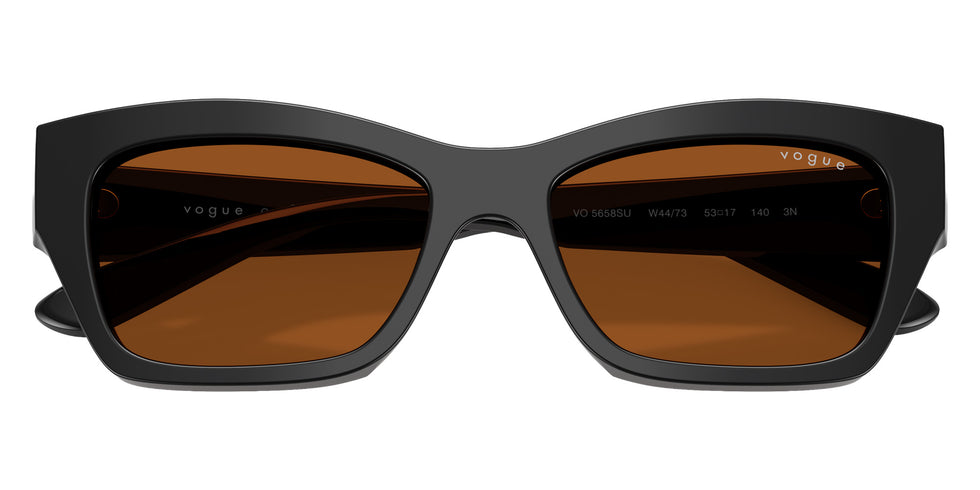 vogue eyewear VO5658SU W44/73 53 - Black / Dark Brown #id:vo5658suw4473_s:104125
