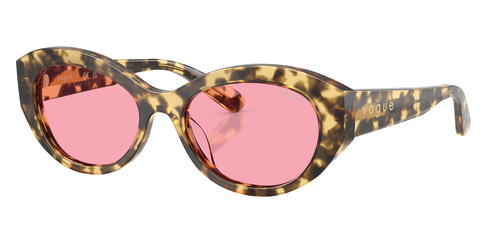 vogue eyewear VO5659SU 324184 52 - Brown Beige Tortoise / Pink #id:vo5659su324184_s:102105