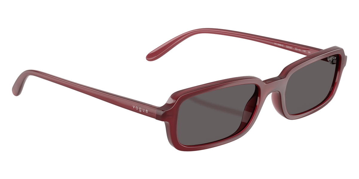 vogue eyewear VO5666S 325587 53 - Opal Bordeaux / Black Smoke #id:vo5666s325587_s:102120