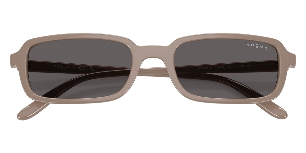 vogue eyewear VO5666S 326187 53 - Full Dark Beige / Black Smoke #id:vo5666s326187_s:102125