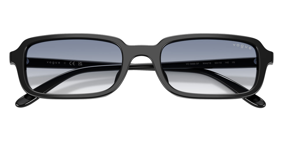 vogue eyewear VO5666SF W44/19 53 - Black / Clear Gradient Light Blue #id:vo5666sfw4419_s:102125