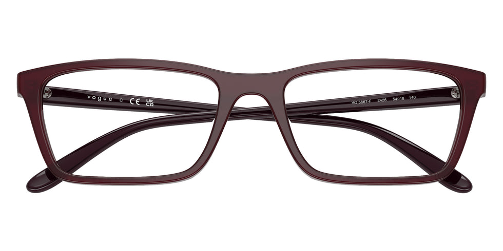 vogue eyewear VO5667F 2426 54 - Full Bordeaux #id:vo5667f2426_s:100125