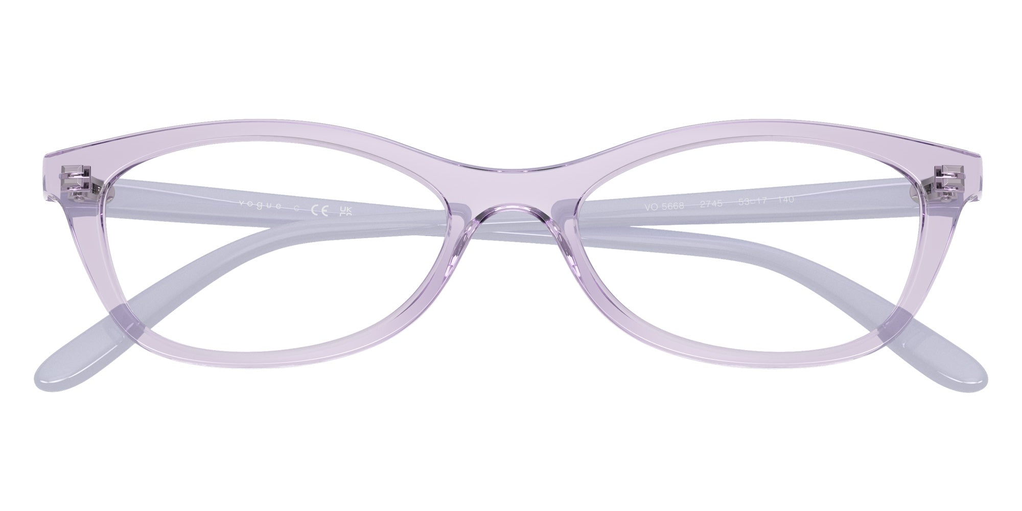 vogue eyewear VO5668 2745 51 - Transparent Lilac #id:vo56682745_s:100125