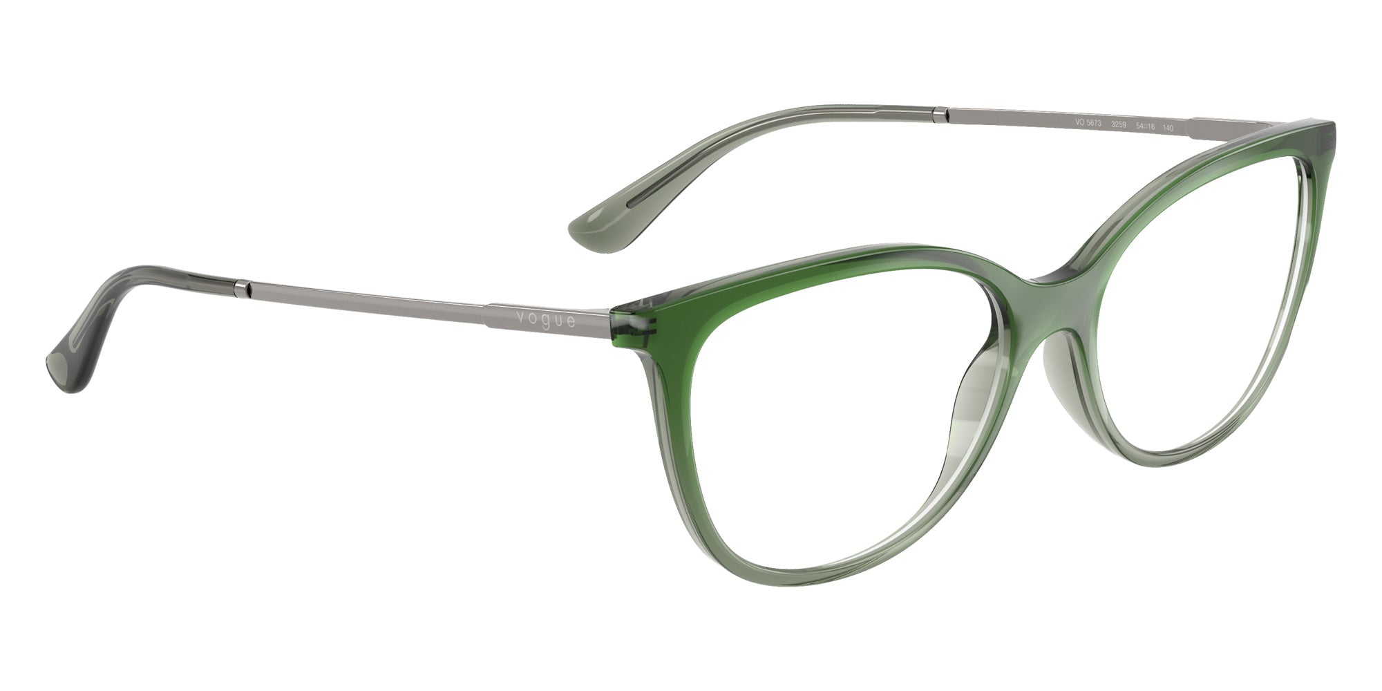 vogue eyewear VO5673 3259 52 - Gradient Green/Transparent Green #id:vo56733259_s:108120