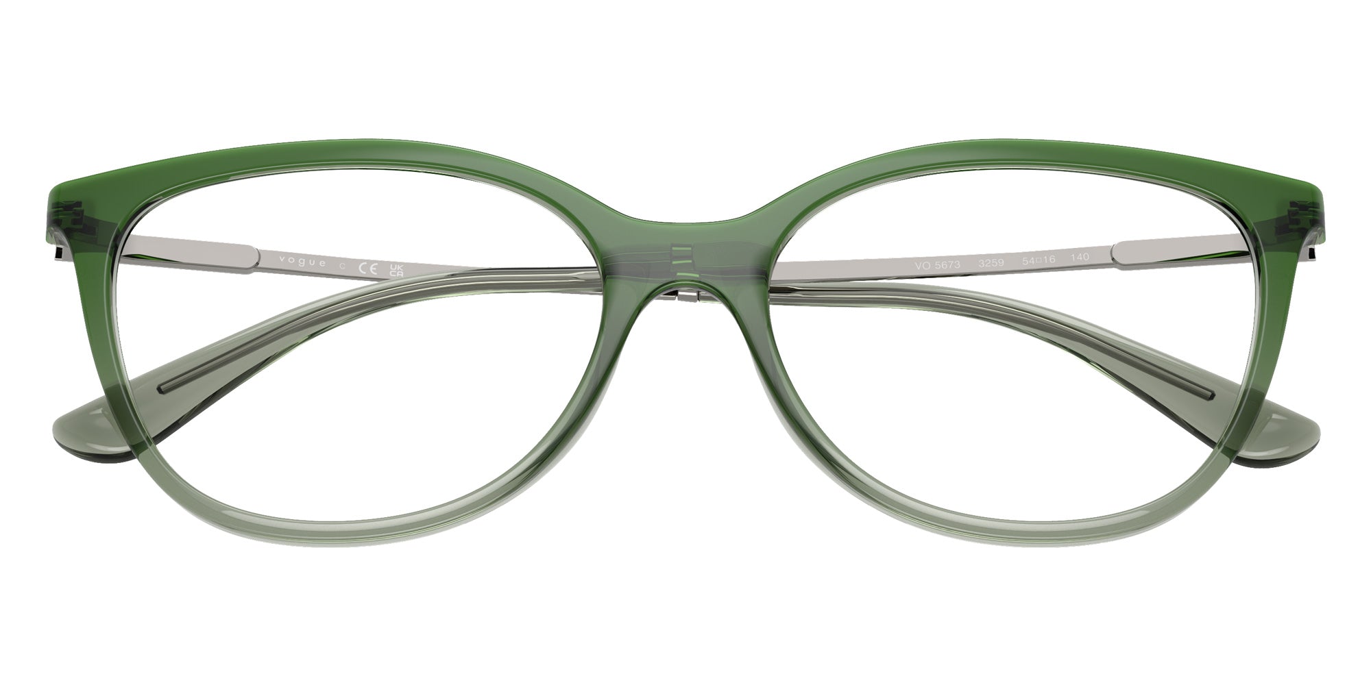 vogue eyewear VO5673 3259 52 - Gradient Green/Transparent Green #id:vo56733259_s:108125