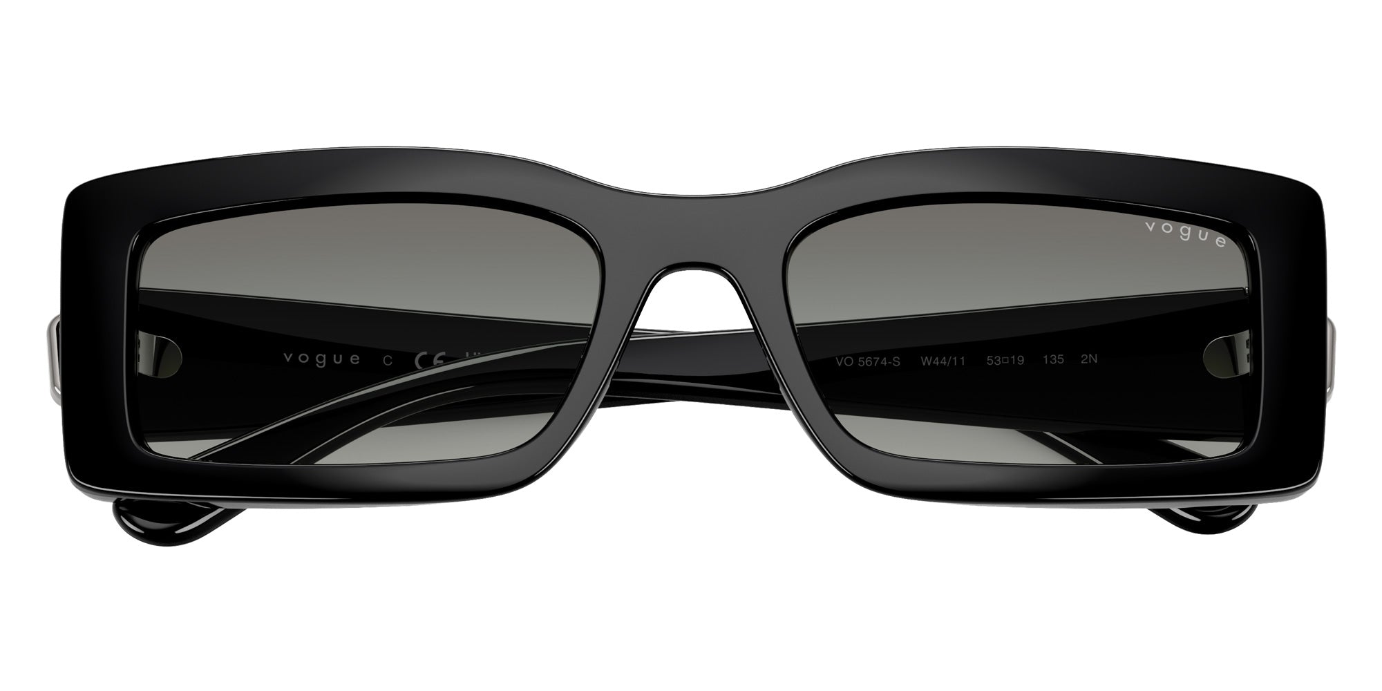 vogue eyewear VO5674S W44/11 53 - Black / Gray Gradient #id:vo5674sw4411_s:106125