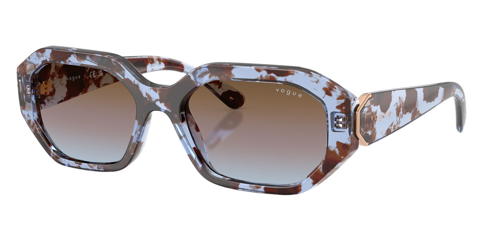 vogue eyewear VO5675S 320148 54 - Blue Havana / Azure Gradient Pink Gradient Brown #id:vo5675s320148_s:104105