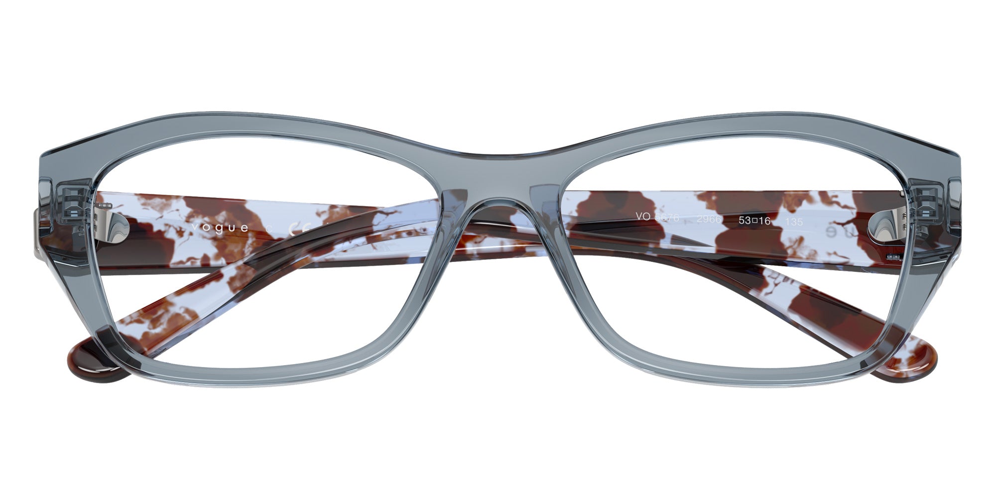 vogue eyewear VO5676 2966 53 - Transparent Blue #id:vo56762966_s:104125