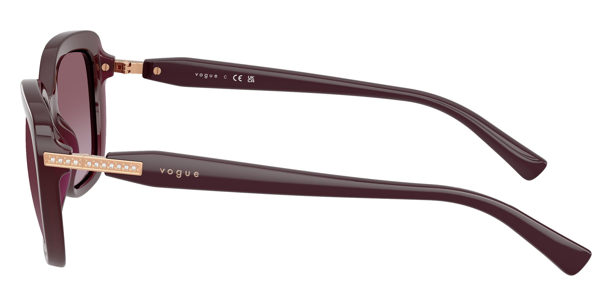 vogue eyewear VO5678SB 29898H 55 - Transparent Cherry / Gradient Violet #id:vo5678sb29898h_s:106110