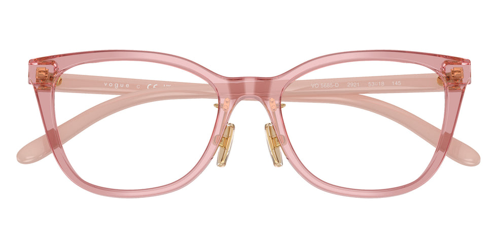 vogue eyewear VO5685D 2921 53 - Transparent Pink #id:vo5685d2921_s:100125