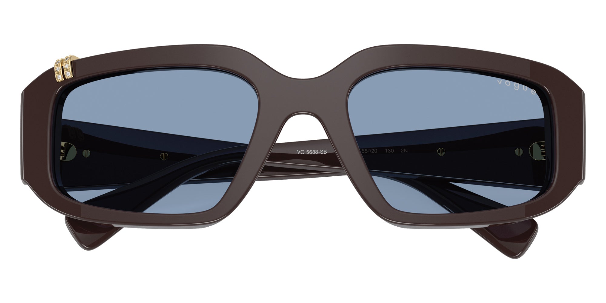 vogue eyewear VO5688SB 326972 55 - Mocha / Light Blue #id:vo5688sb326972_s:102125