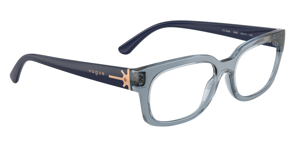 vogue eyewear VO5689 2966 51 - Transparent Azure #id:vo56892966_s:104120