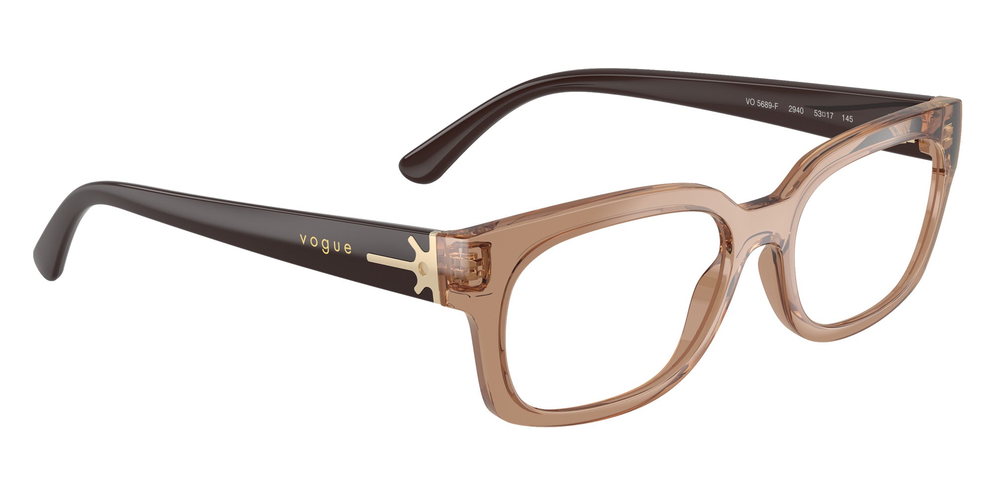 vogue eyewear VO5689F 2940 53 - Transparent Brown #id:vo5689f2940_s:100120