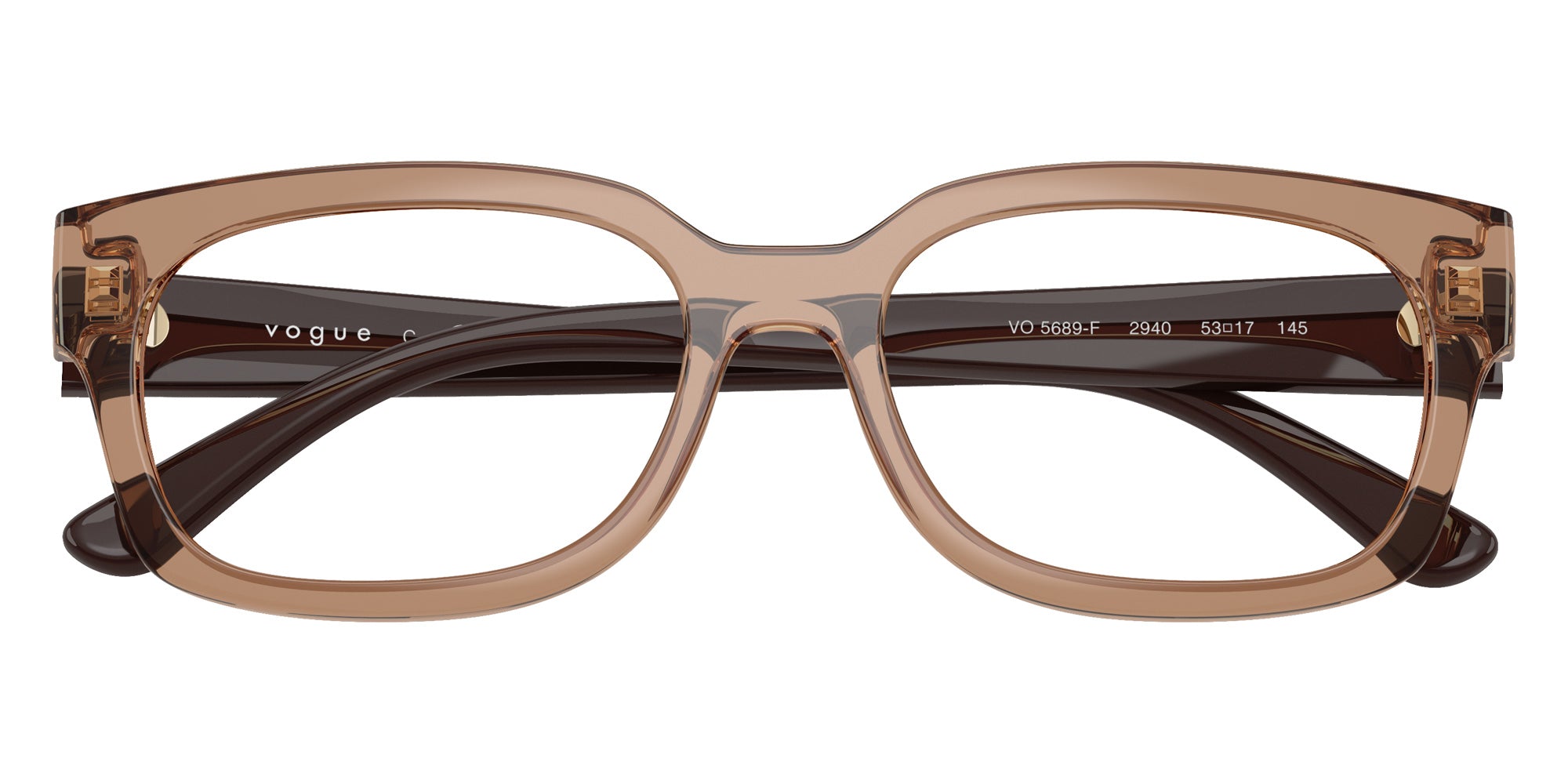 vogue eyewear VO5689F 2940 53 - Transparent Brown #id:vo5689f2940_s:100125