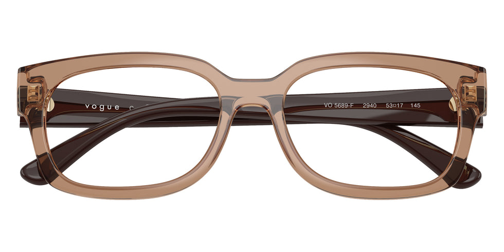 vogue eyewear VO5689F 2940 53 - Transparent Brown #id:vo5689f2940_s:100125