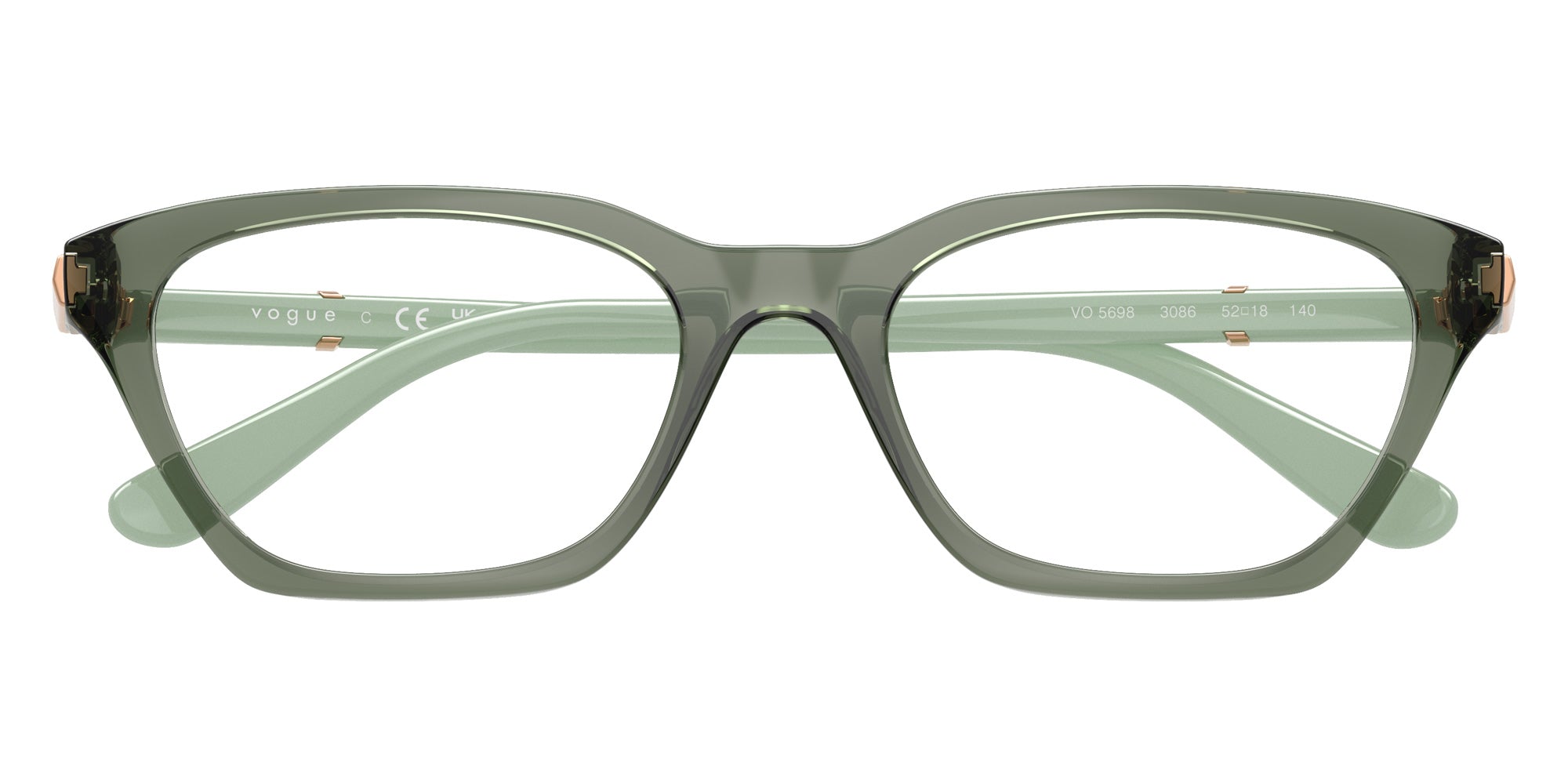 vogue eyewear VO5698 3086 50 - Transparent Mallard Green #id:vo56983086_s:102125