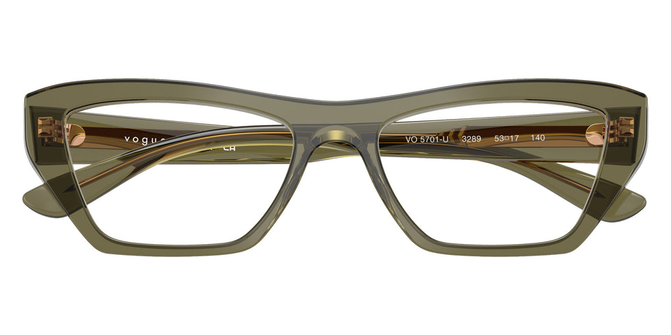 vogue eyewear VO5701U 3289 51 - Transparent Olive Green #id:vo5701u3289_s:104125