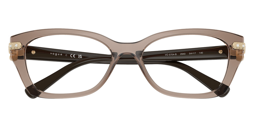 vogue eyewear VO5704B 2940 52 - Transparent Brown #id:vo5704b2940_s:100125