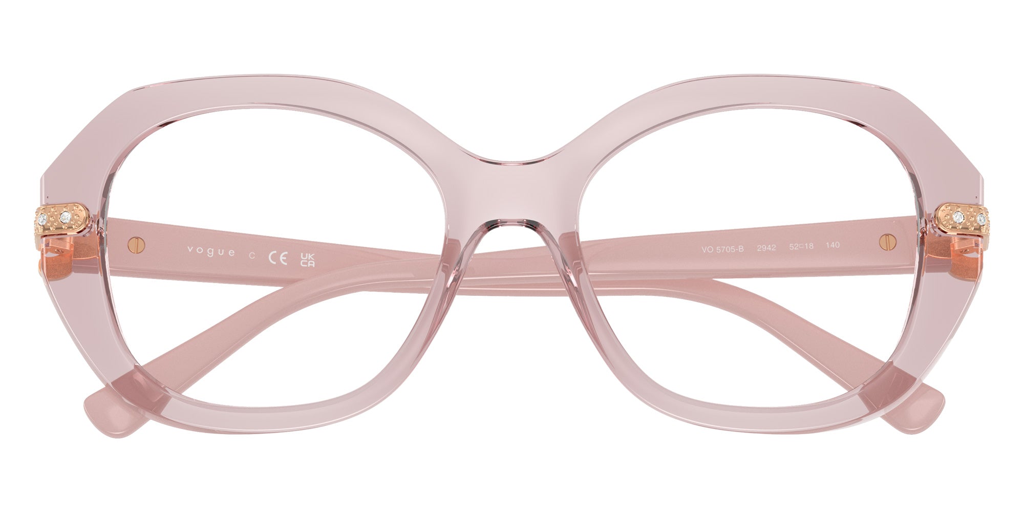vogue eyewear VO5705B 2942 50 - Transparent Pink #id:vo5705b2942_s:104125