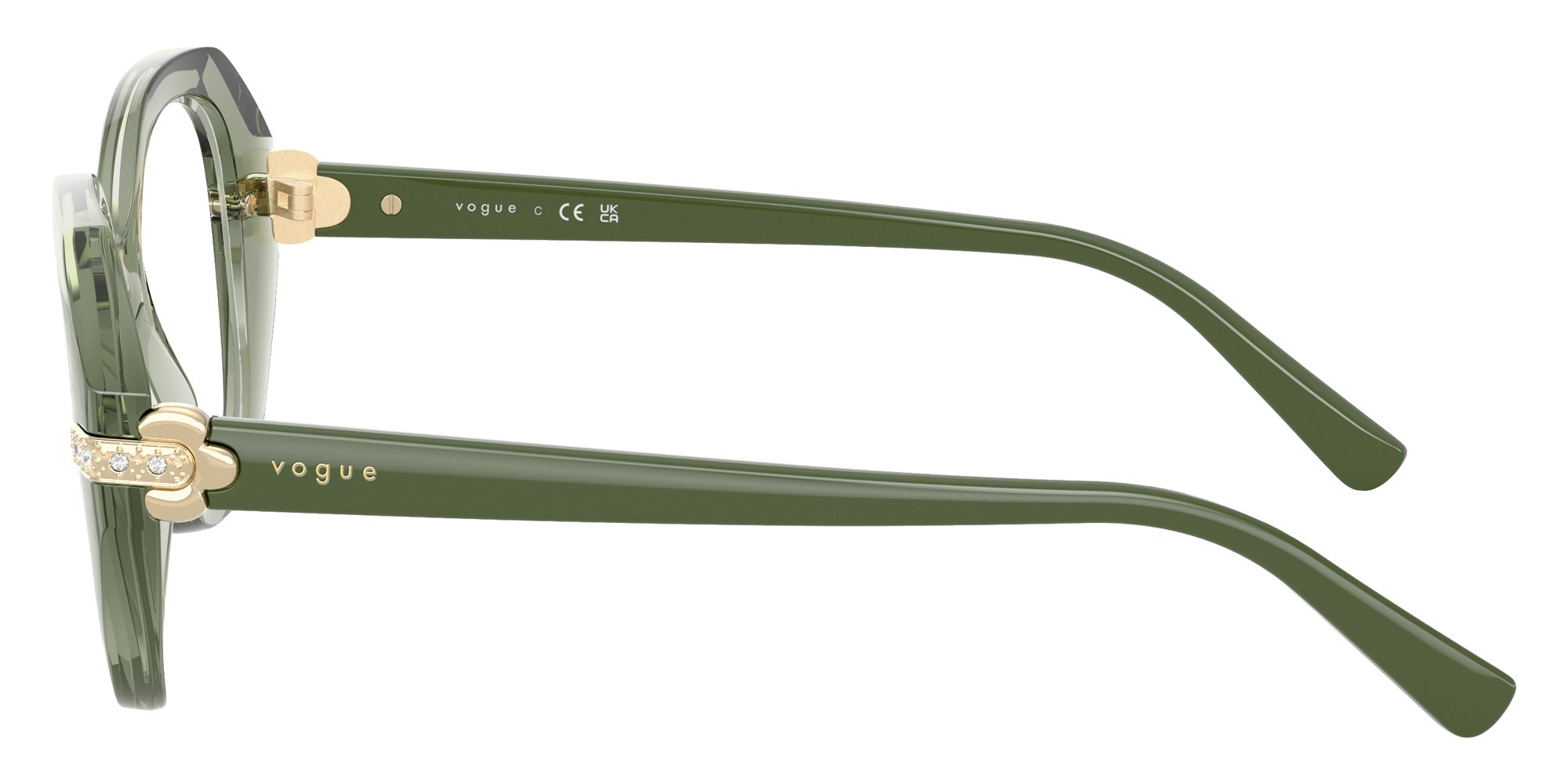 vogue eyewear VO5705B 3022 50 - Transparent Green #id:vo5705b3022_s:108110