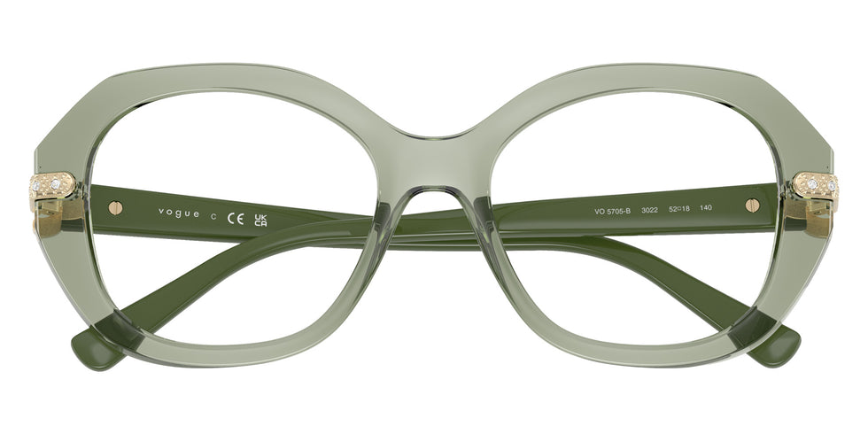 vogue eyewear VO5705B 3022 50 - Transparent Green #id:vo5705b3022_s:108125