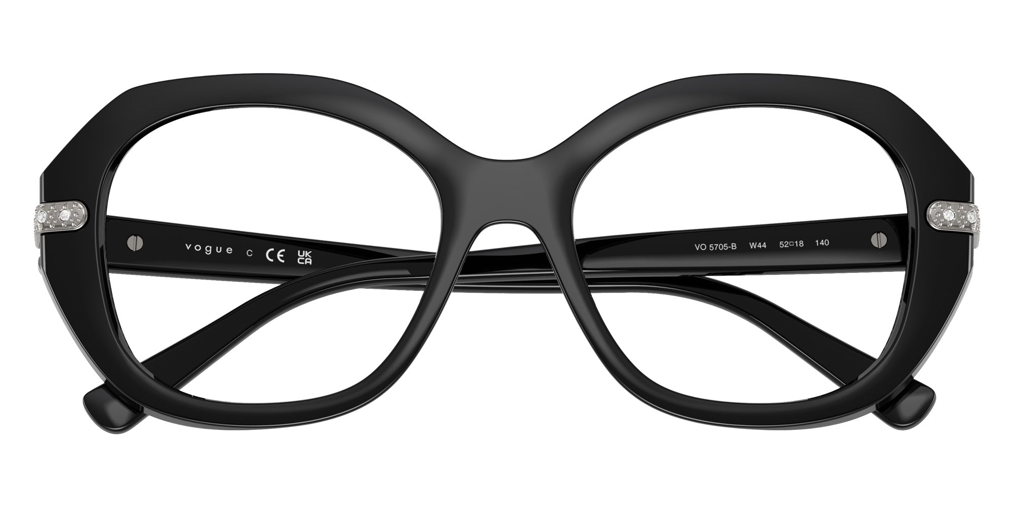 vogue eyewear VO5705B W44 50 - Black #id:vo5705bw44_s:112125